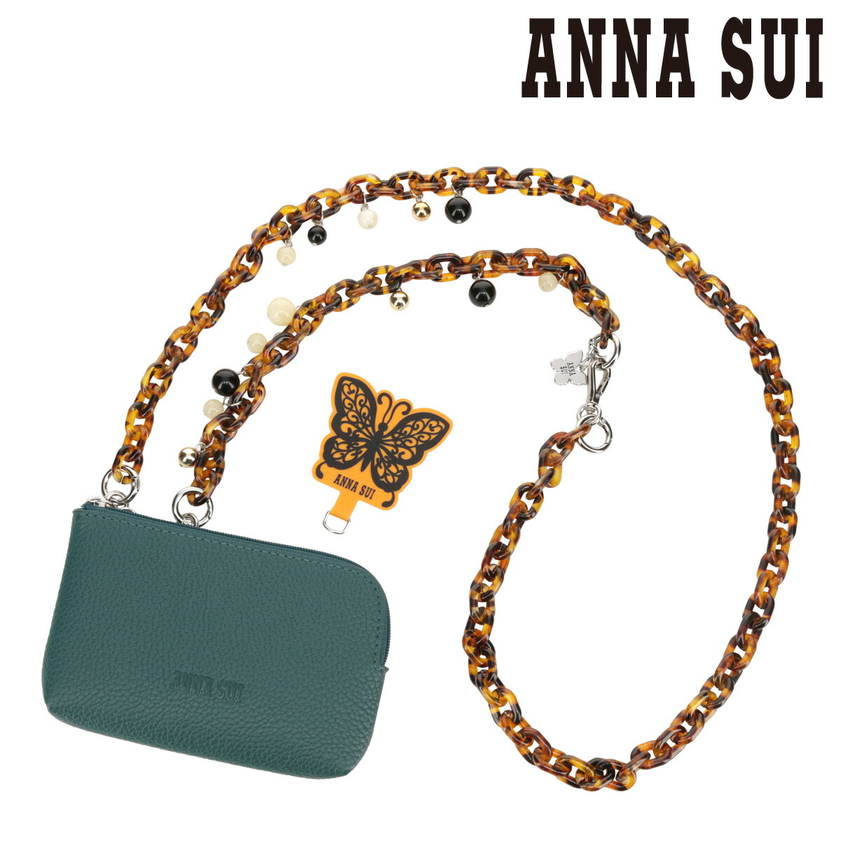 楽天市場】アナスイ スマホショルダー ストラップ レディース AS