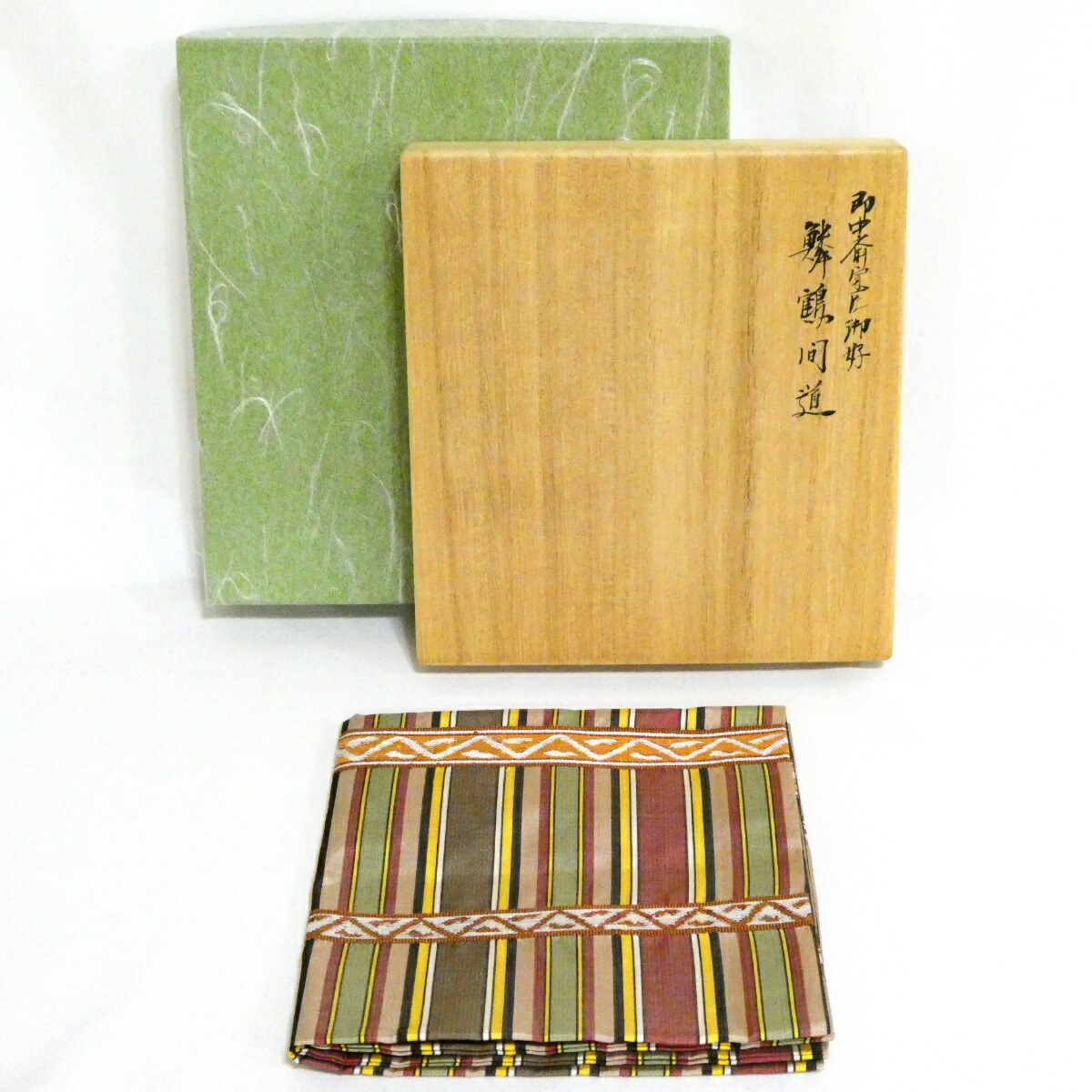 楽天市場】【出帛紗】袋師 土田友湖作 而妙斎宗匠御好 青色 鱗鶴竹立涌