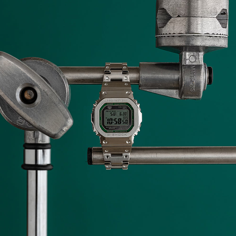 G-SHOCK FULL METAL フルメタル グリーンアクセント GMW-B5000D-3JF