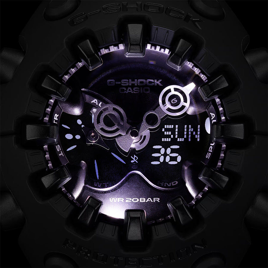 G-SHOCK GA-V01 ブラック GA-V01-1AJF メンズ 電池式 アナデジ 樹脂