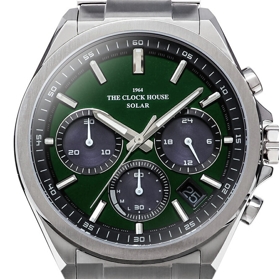 ザ・クロックハウス エッジ ソーラー クロノグラフ MBC1008-GR1A
