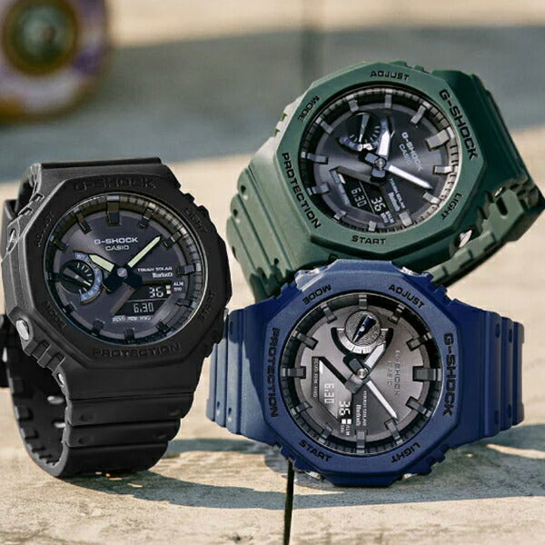 G-SHOCK オクタゴン GA-B2100-1A1JF メンズ ソーラー Bluetooth