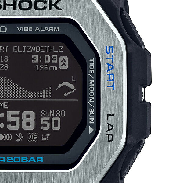 G-SHOCK G-LIDE ブラック GBX-100-1JF メンズ デジタル タイドグラフ