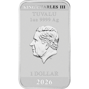 ツバル 2025年 運命の三女神 モイライ 2ドル銀貨 アンティーク仕上げ