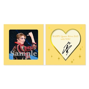 スクエアフォト＆サイン入りカードセット＜キャトルレーヴ30th＞／星空