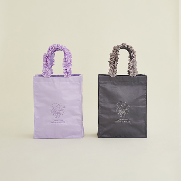 フリルトートバッグ【パープル】／Maison de FLEUR: グッズ - 宝塚