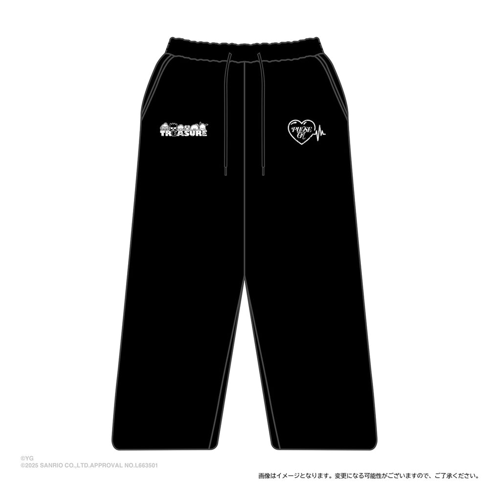 TREASURE×HAPIDANBUI】スウェットパンツ(BLACK) – YGEX OFFICIAL SHOP