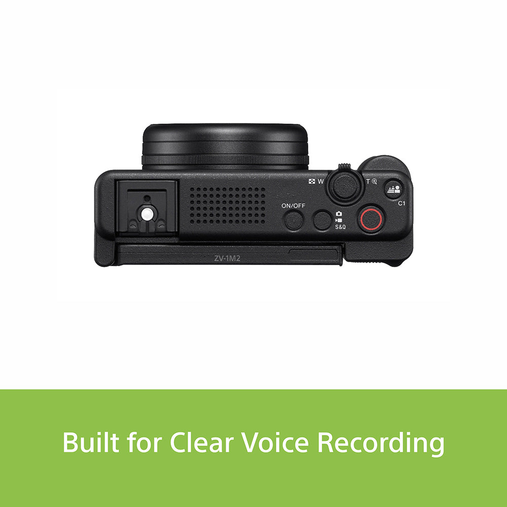 Sony ZV-1 II Vlog Camera for Content Creators & Vloggers with 18-50mm