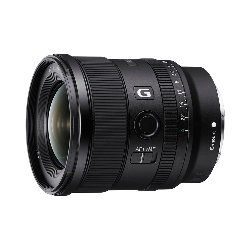 Sony FE 20mm F1.8 G (SEL20F18G) E-Mount Full-Frame, Ultra-wide-angle G