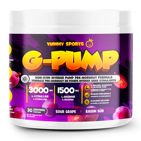 Yummy Sports - Gpump 255g – Shop Santé