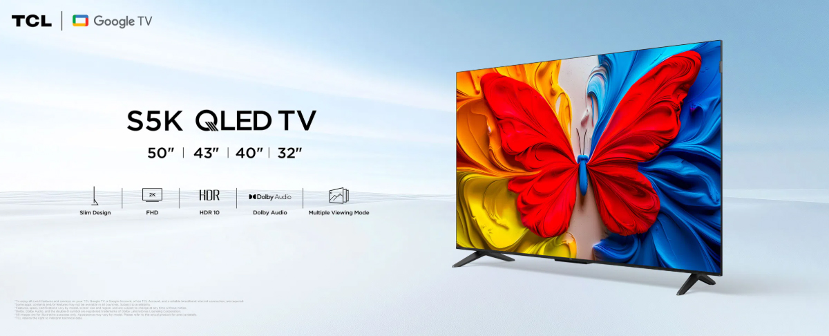 5年間延長保証込】TCL 32S5K 32V型 フルハイビジョン液晶テレビ 量子