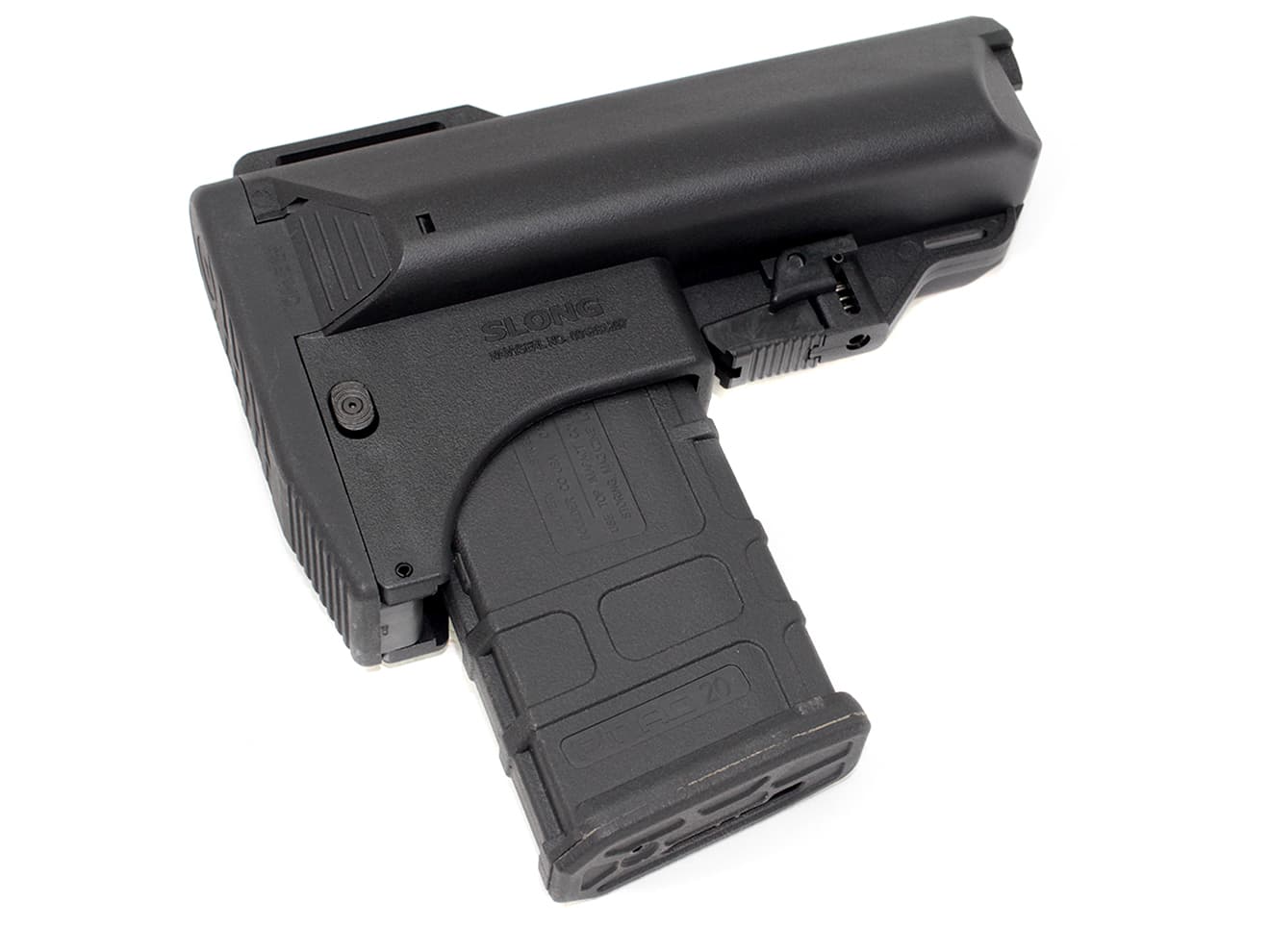 SL-00-53 SLONG AIRSOFT マガジンホルダーストック M4 : MILITARY BASE