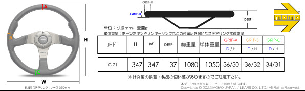 MOMO（モモ） 【正規品】モモ ステアリング COMPETITION