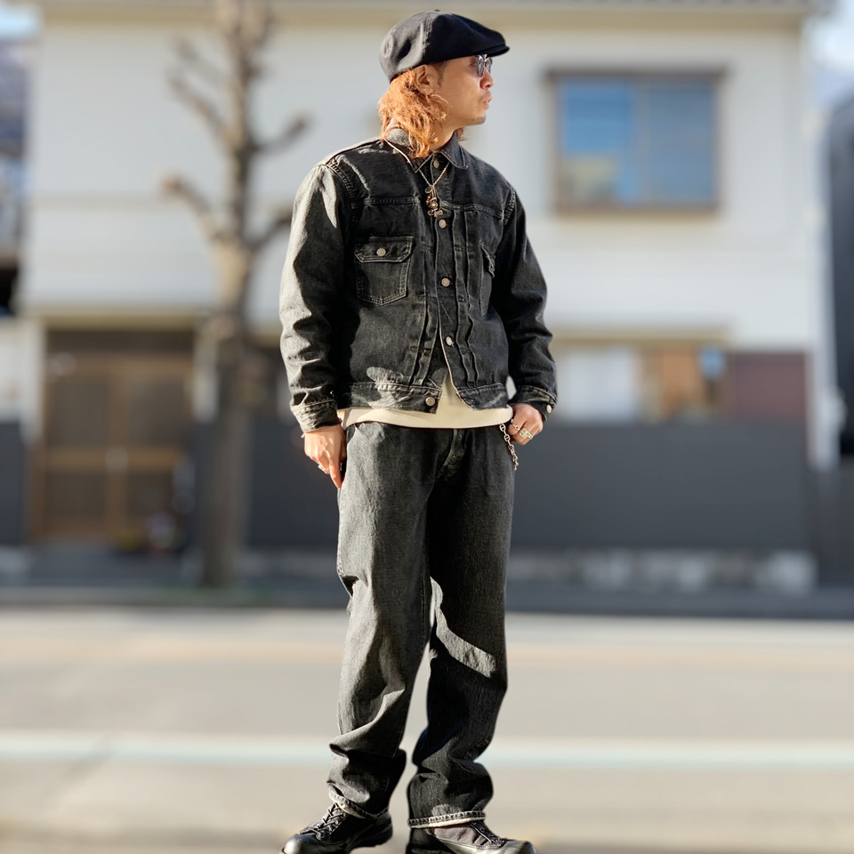 SUGAR CANE シュガーケーン デニム ジーンズ 14.25oz. BLACK DENIM