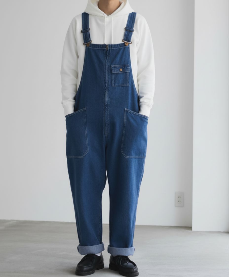 Dickies（ディッキーズ） ジップオーバーオール メンズ 綿100