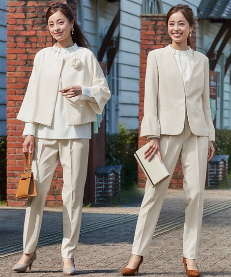 ニッセン（nissen） スーツ パンツ フォーマル 大きいサイズ