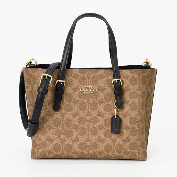 COACH（コーチ） ショルダーバッグ シグネチャー キャンバス モリー