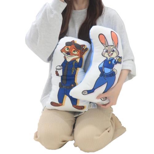 ズートピア ディズニー キャラクター クッション ダイカットクッション