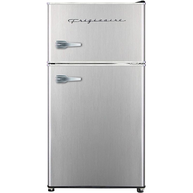 冷蔵庫 ミニ 90L ステンレス フリッジデール 2ドア Frigidaire 3.2 cu