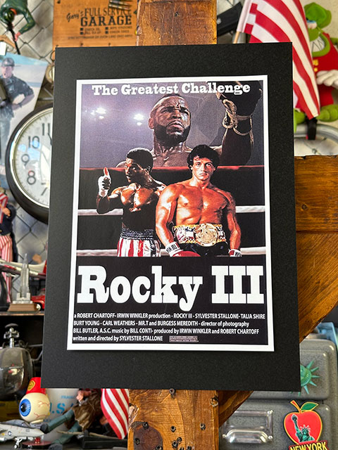 ハリウッドポスター #0028 映画 ロッキー3 劇場版ポスター