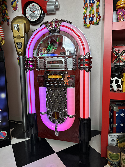 Coca Cola（コカコーラ） ジュークボックスCDプレーヤー Bluetooth搭載