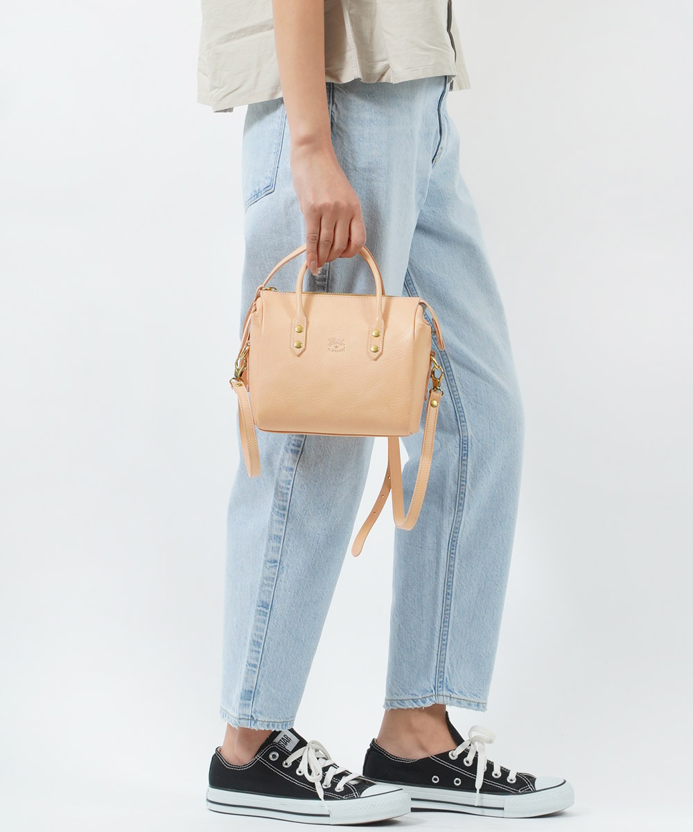 IL BISONTE（イルビゾンテ） ミニボストンバッグ ショルダーバッグ