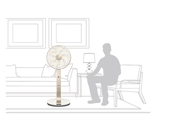 Panasonic（パナソニック） 扇風機 F-CV339-N [リビング扇(シルキー