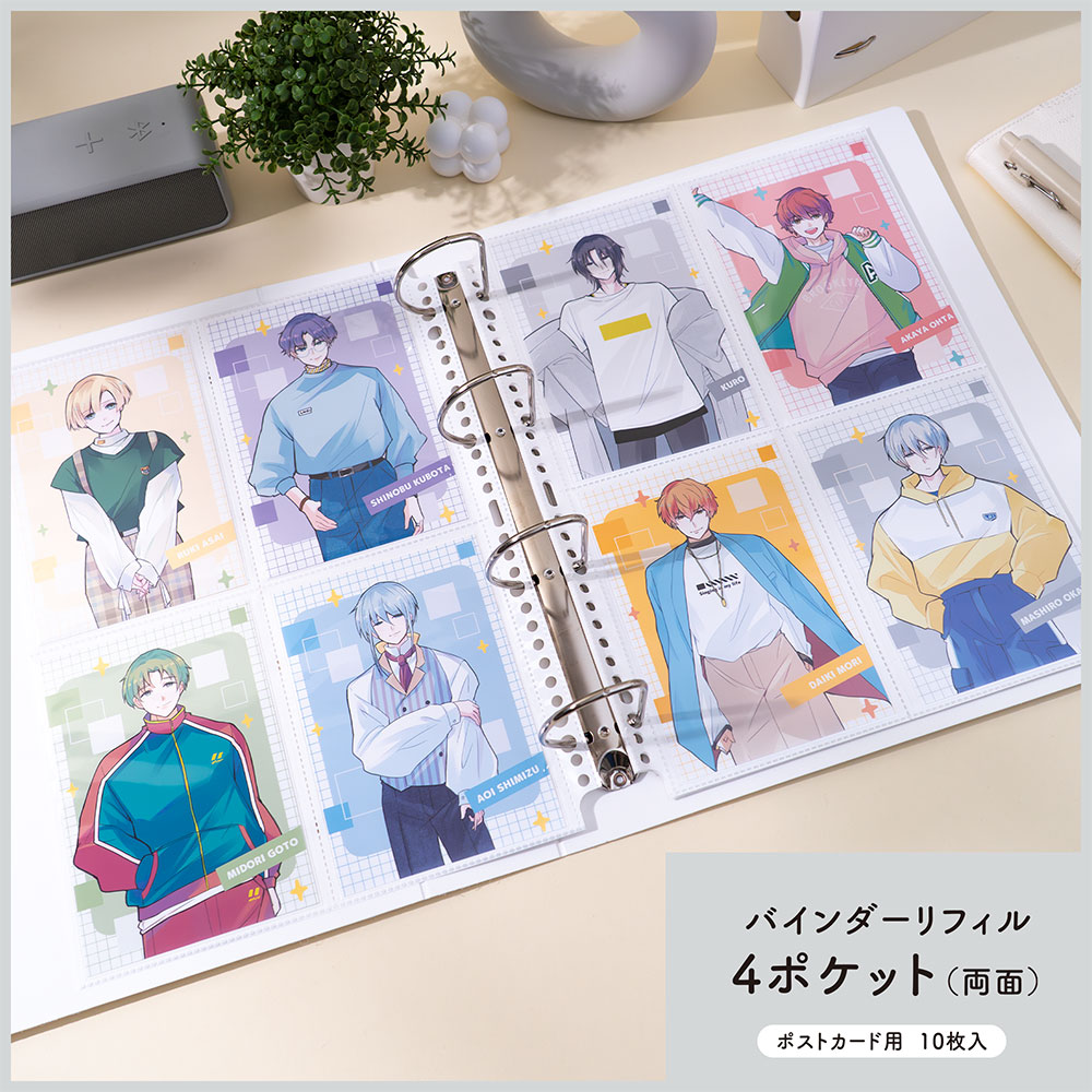 ナカバヤシ 【irelu】クリアファイル収納 [イレールバインダーリフィル