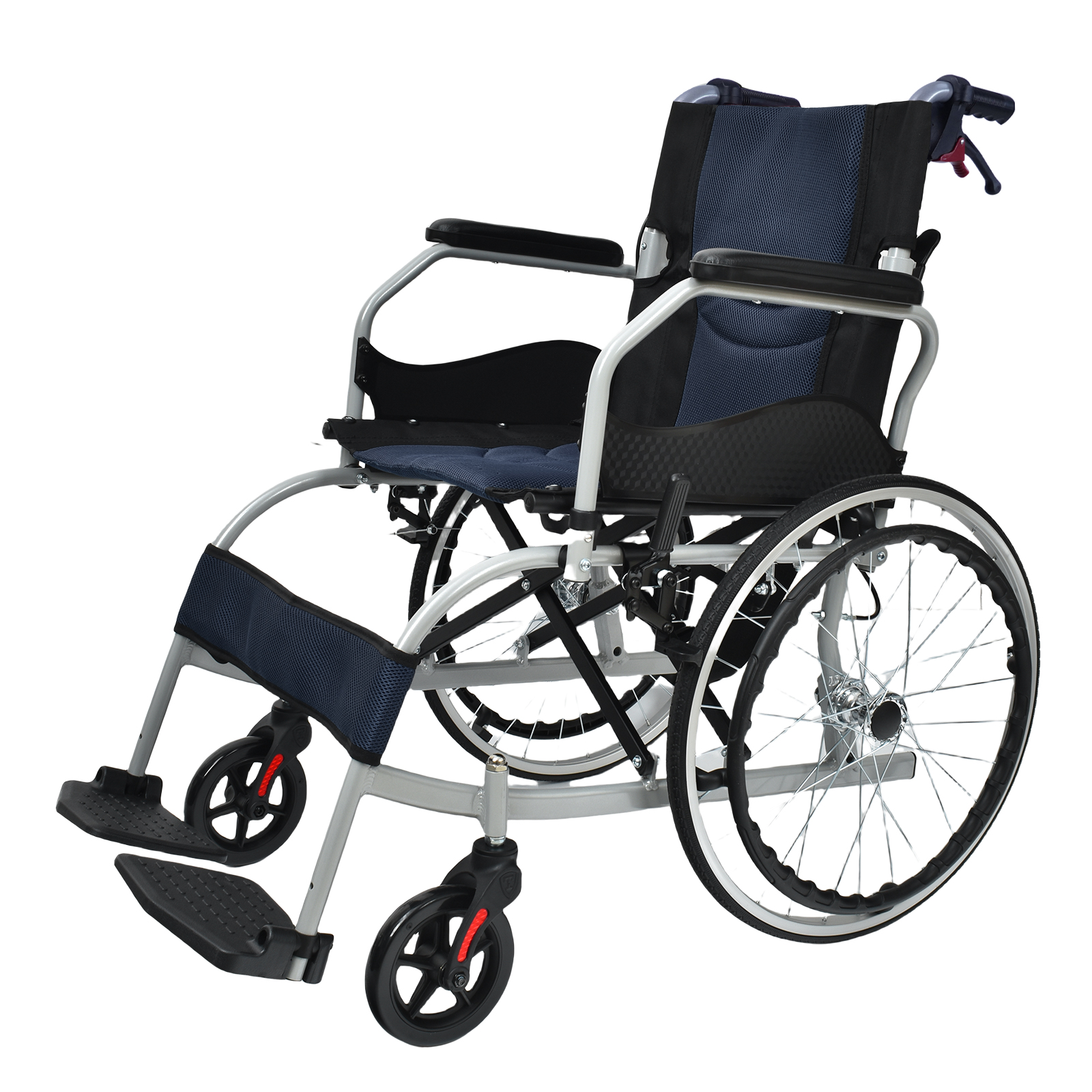 車椅子 軽量 コンパクト 自走 折りたたみ 介助用車椅子 シルバーカー