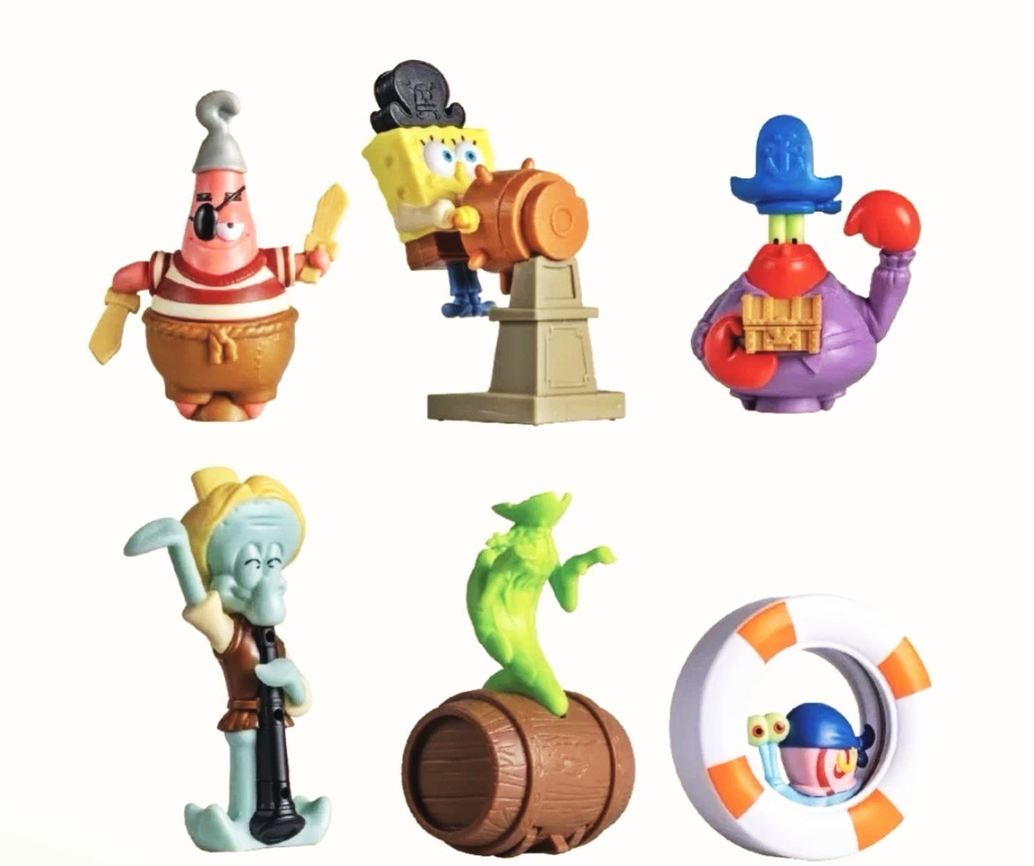 スポンジボブ バーガーキング ミールトイ 6点セット 2025年