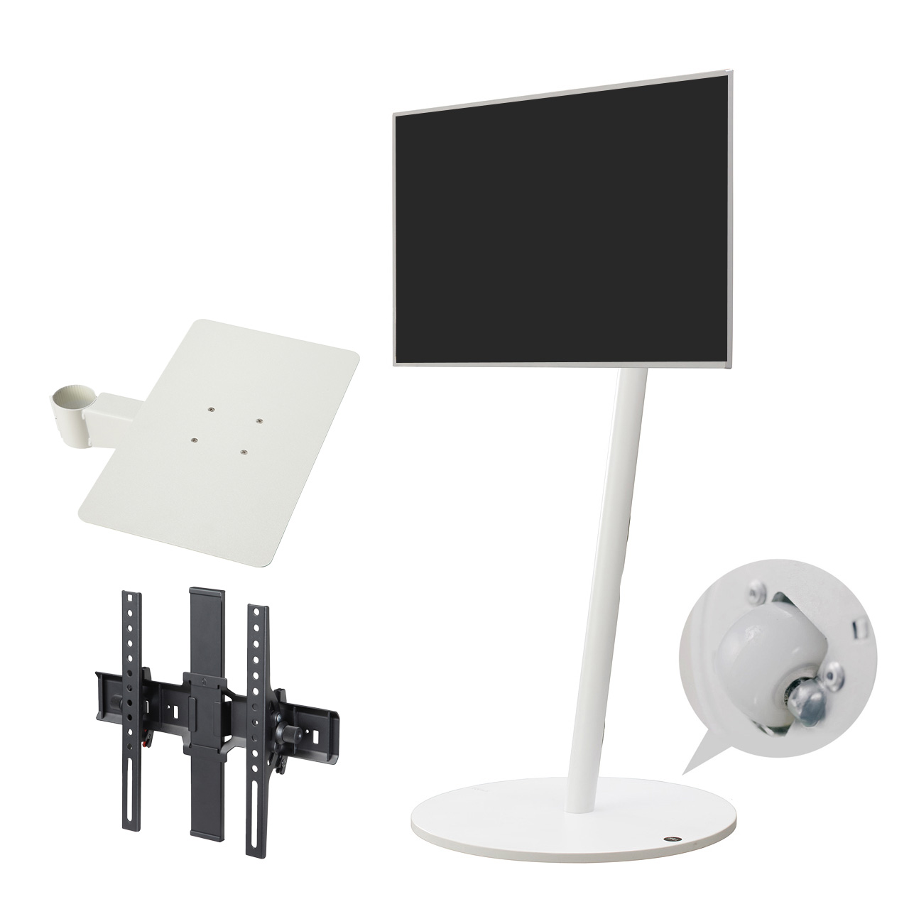 EQUALS（イコールズ） テレビ台 WALL 壁寄せテレビスタンド A2ロー