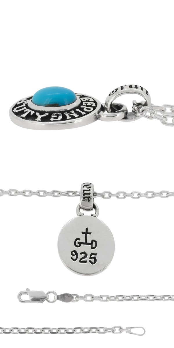 ペンダントトップ メンズ シルバー ターコイズ トルコ石 ブランド