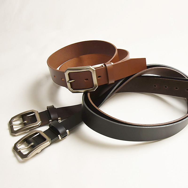 日本製 飯田工房 いいだこうぼう スクエアバックル ギャリソン レザー