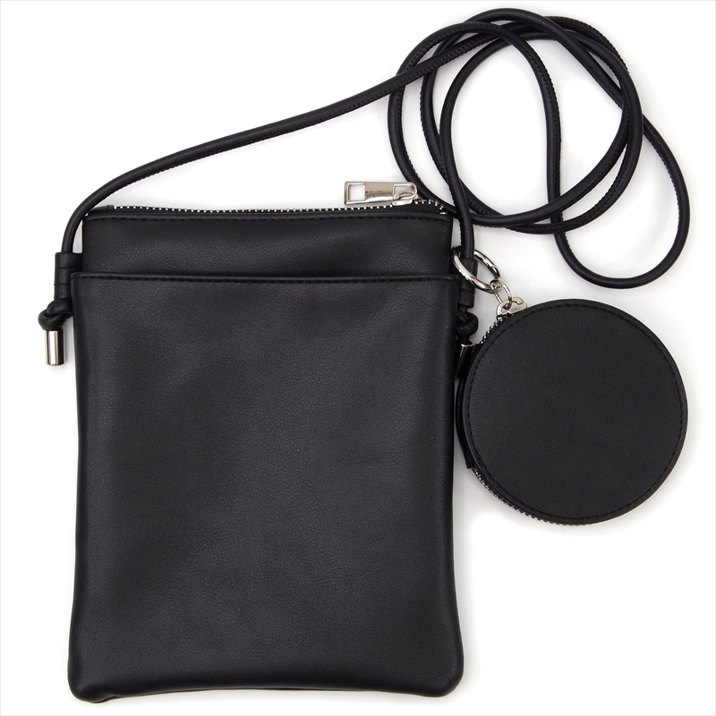 ポーチ付き ミニショルダーバッグ スマホポーチ ポシェット 斜め掛け