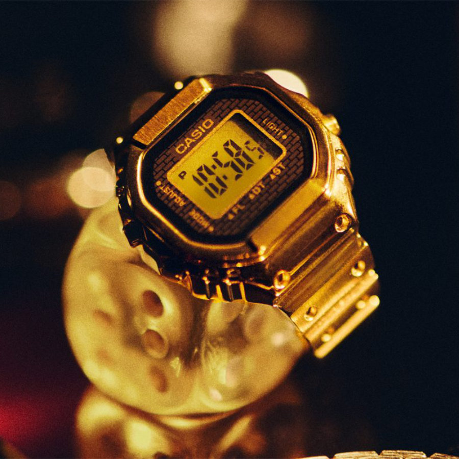 CASIO（カシオ） CASIO RING WATCH CRW-001G-9JR ゴールド 指輪型