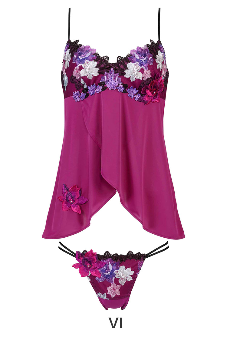 サルート（SALUTE） ワコール 30グループ 30G セットアップ(キャミ＋T