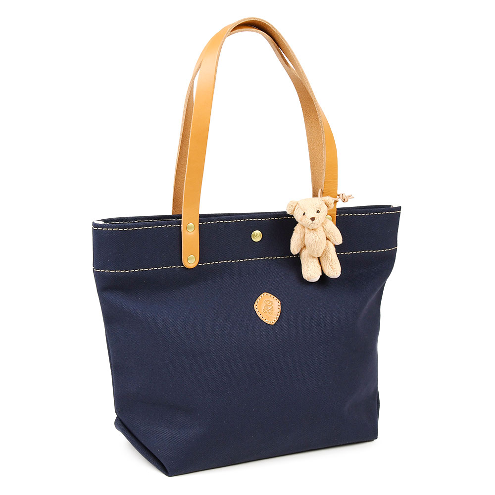 トートバッグ キャンバス M 持ち手 長め 日本製 バニラベア レディース