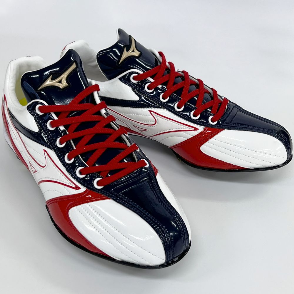 MIZUNO（ミズノ） 【サイズ交換送料無料】レッド×ネイビー 野球