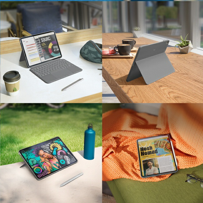 logicool（ロジクール） iPad キーボードケース Combo Touch iPad Pro