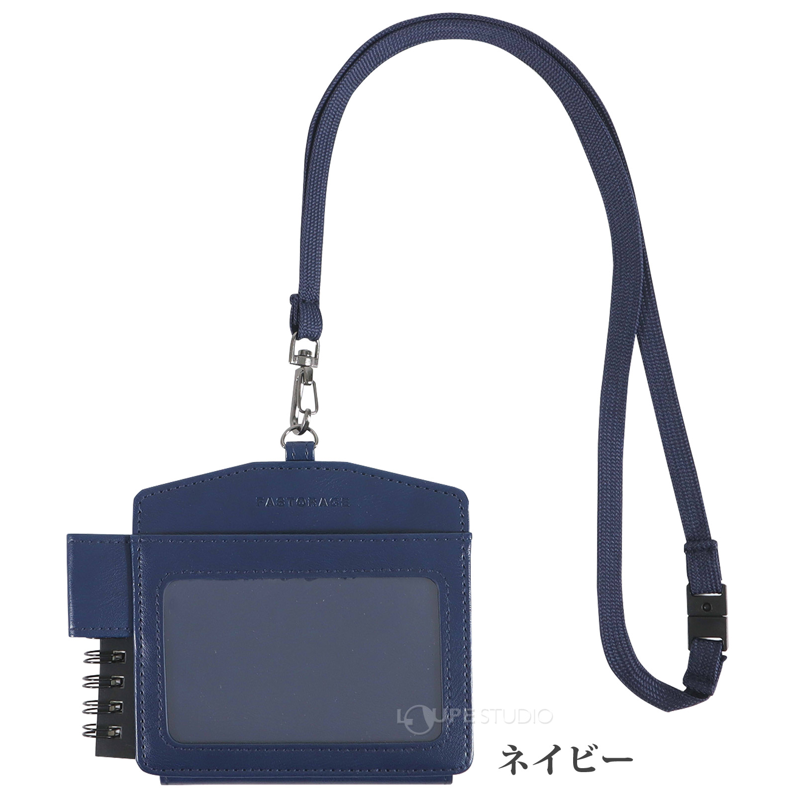 dショッピング |メモ&IDホルダー ネックストラップ ホルダー IDケース