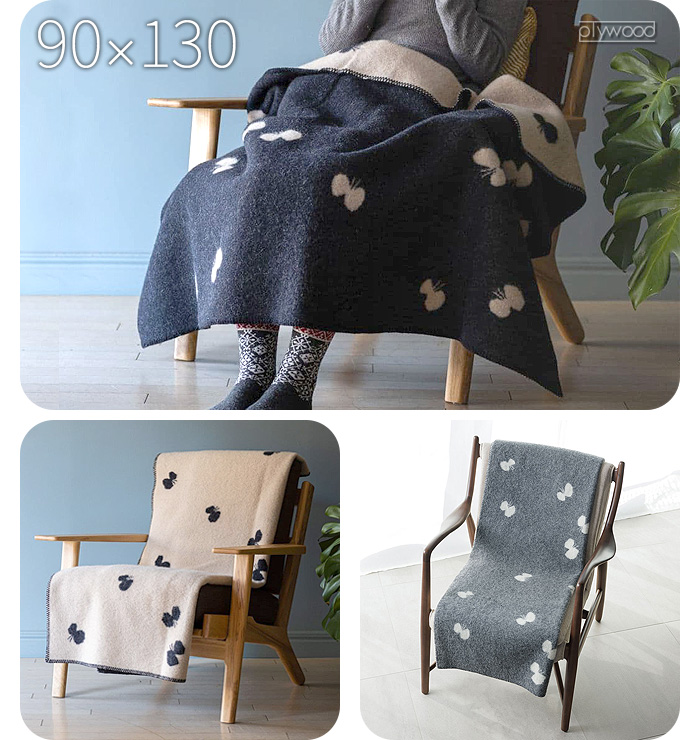 KLIPPAN（クリッパン） 【選べる特典付】 ひざ掛け ウールハーフ