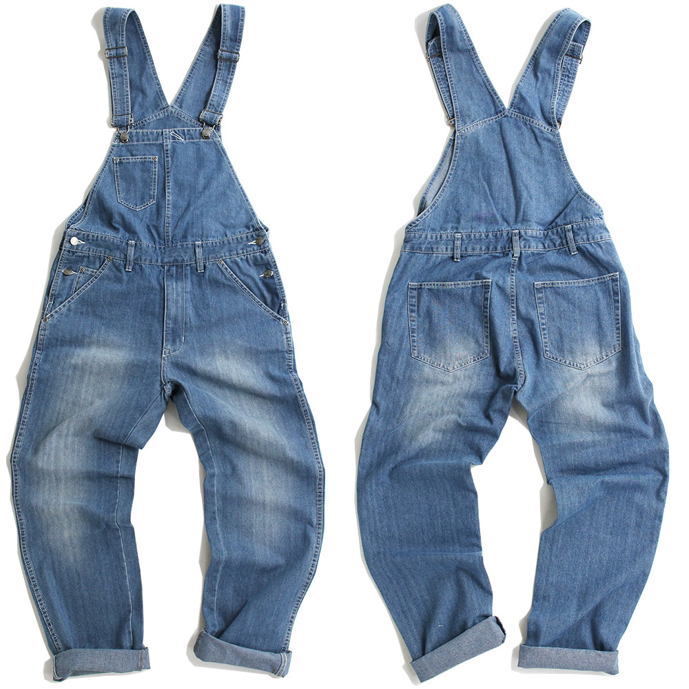 20%OFFセール】 オーバーオール メンズ レディース デニム ジーンズ