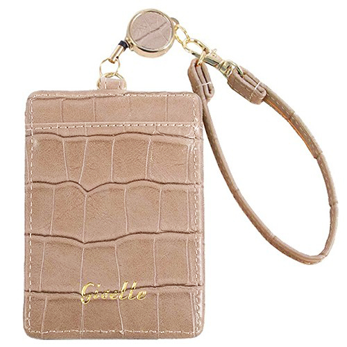 GISELLE パスケース リール付き 定期入れ レディース メンズ IC カード