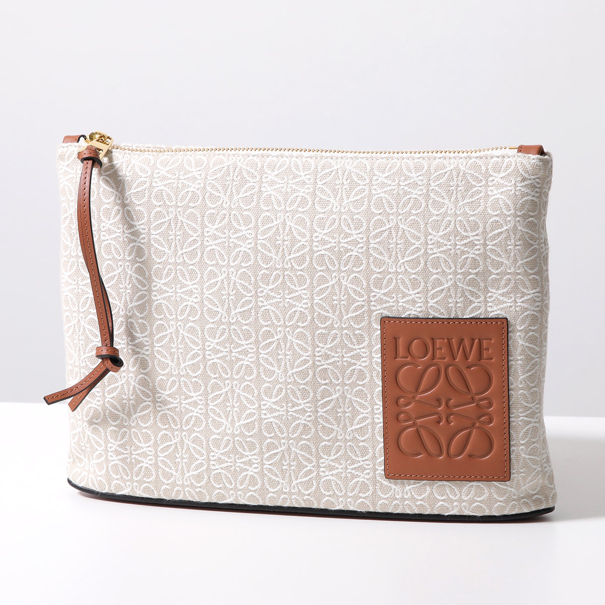 LOEWE（ロエベ） クラッチバッグ OBLONG POUCH オブロング ポーチ ジャ