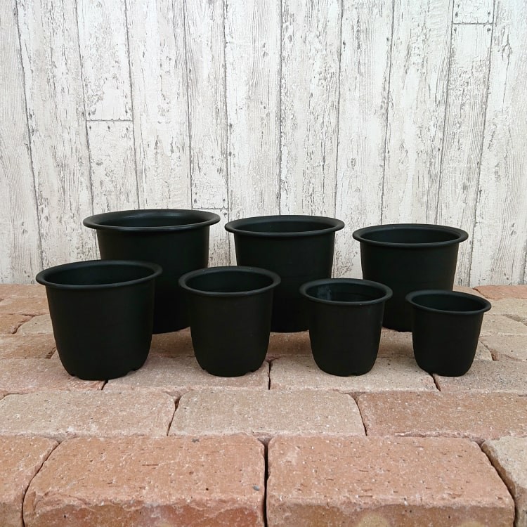 植木鉢 おしゃれ 軽量シンプルポット NK001-093 3号(9.3cm