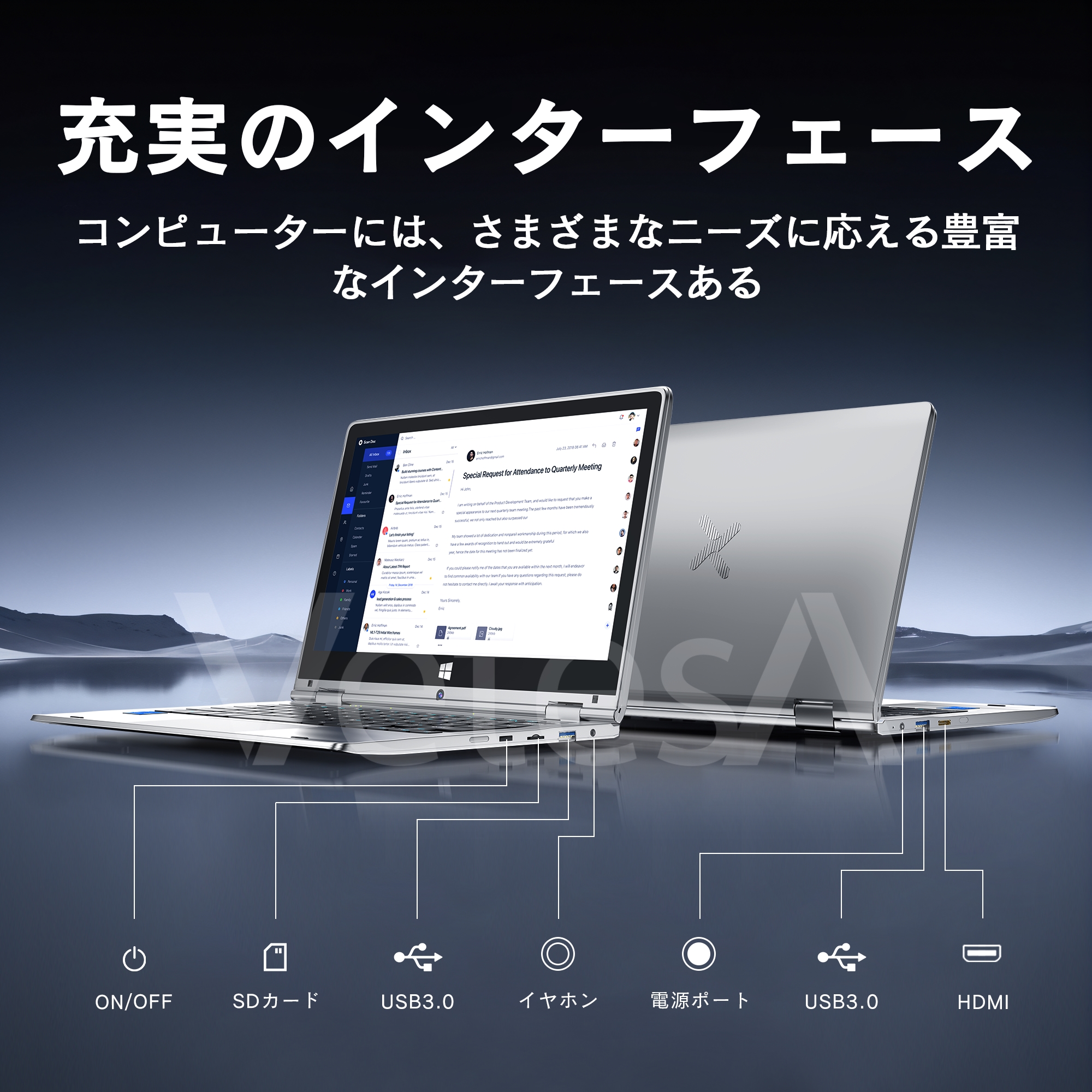 VETESA 新品ノートパソコン 8GB SSD512GB Windows11 Webカメラ 11.6