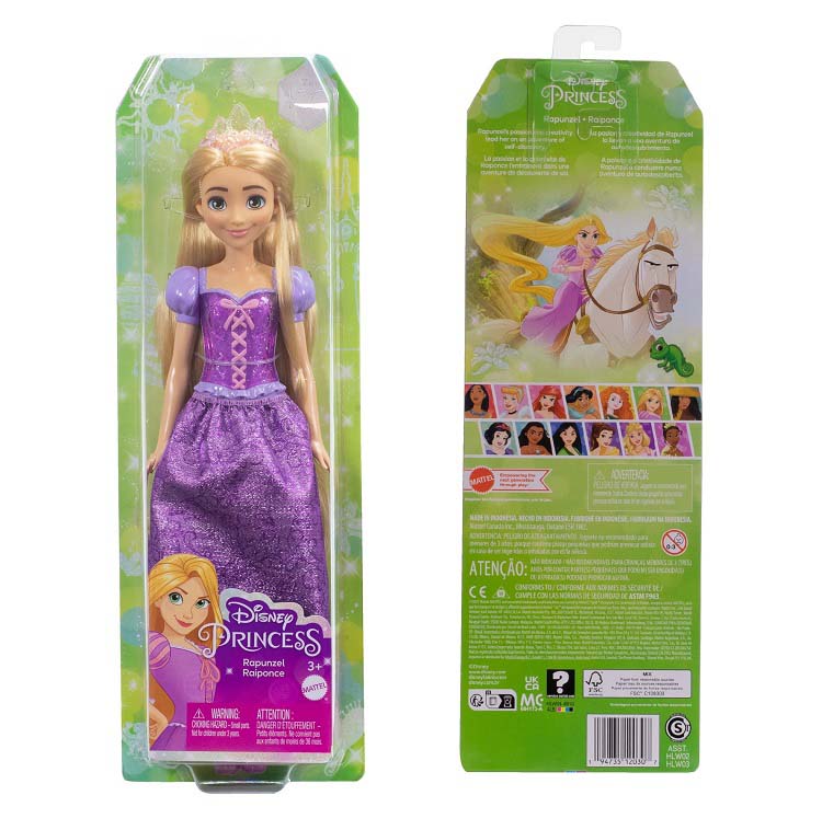 ディズニープリンセス ラプンツェル ドール HLW03 ( 1個 )/ ディズニー