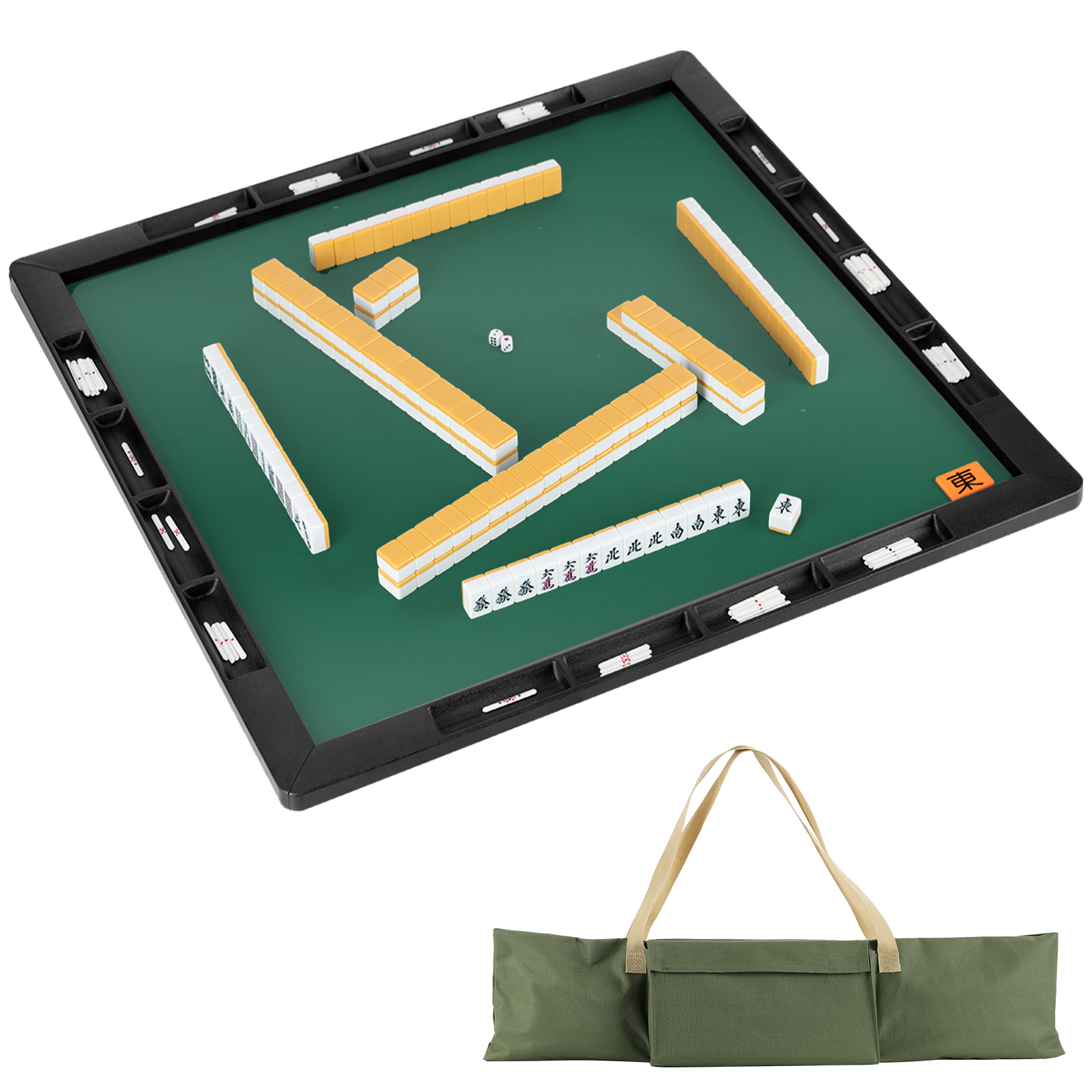 麻雀マット 麻雀牌 麻雀セット 麻雀パイ マット 収納バッグ付