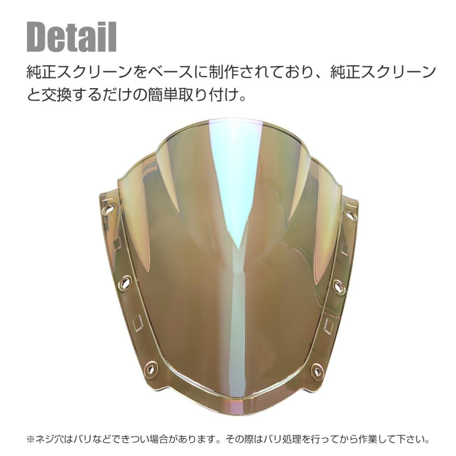 Ninja ZX-10R 21-25 ダブルバブル レーシングスクリーン クリア