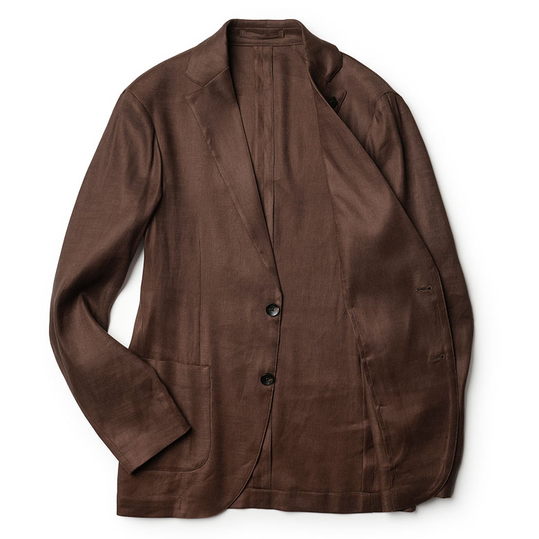 LARDINI（ラルディーニ） ジャケット リネン レーヨン ツイル レビュー